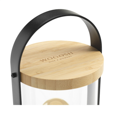 Лого трейд pекламные продукты фото: Wooosh Batam Light аккумуляторная лампа